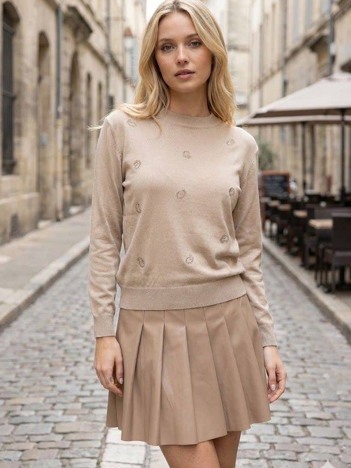 Puxar Mulher com Bordados por atacado de By Clara