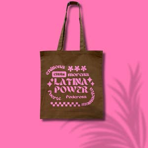Latina Power Tote Bag