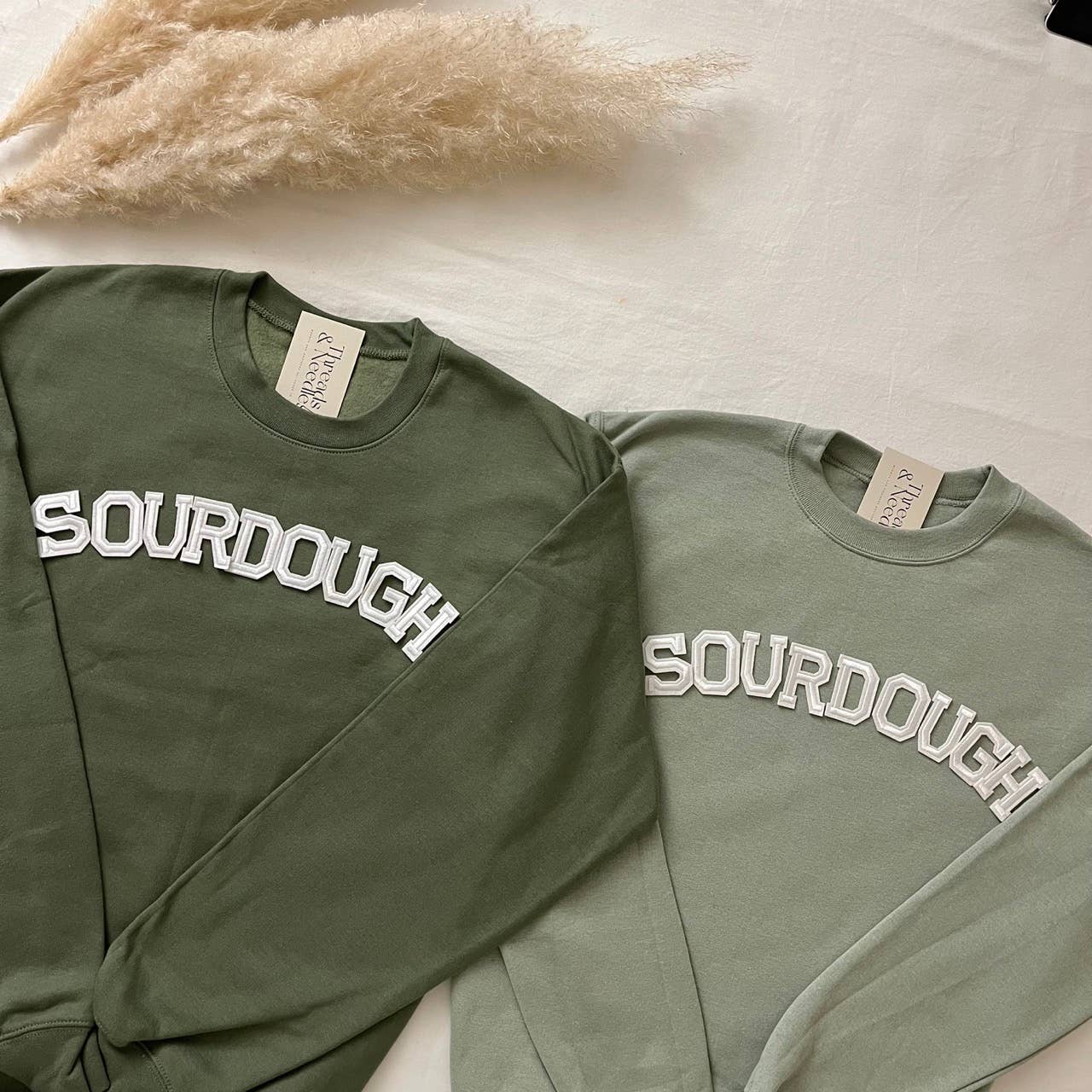 Threads And Needles, INC. - Wholesale Graphic Sweatshirt - Unisex - SOURDOUGH Sweatshirt1