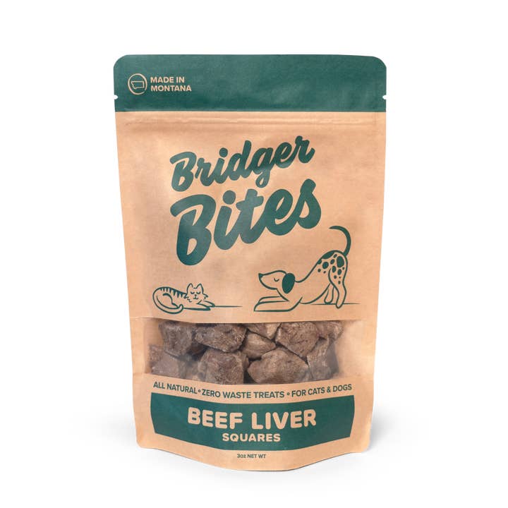 Bridger Bites, LLC - Wholesale Pet Treats - Dog - Freeze-Dried Beef Liver