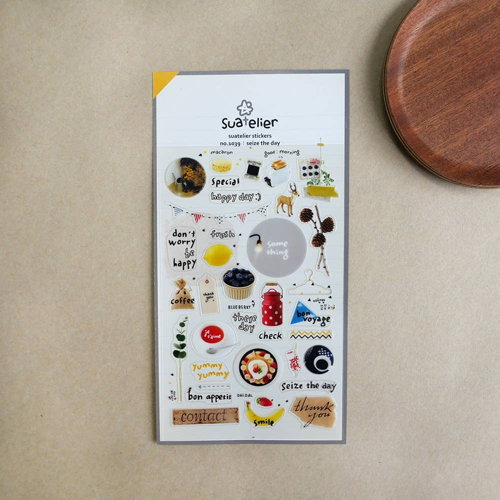 Suatelier design - Wholesale Sticker - Seize the Day0
