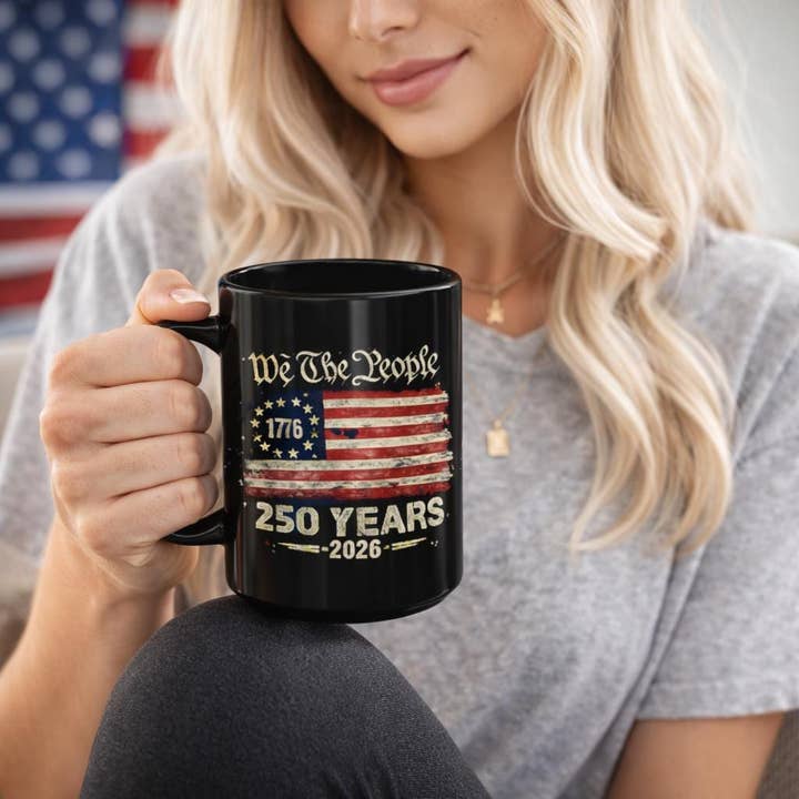 Vi, folket 250 år Patriotisk USA-kaffekopp för wholesale av BearCrafts
