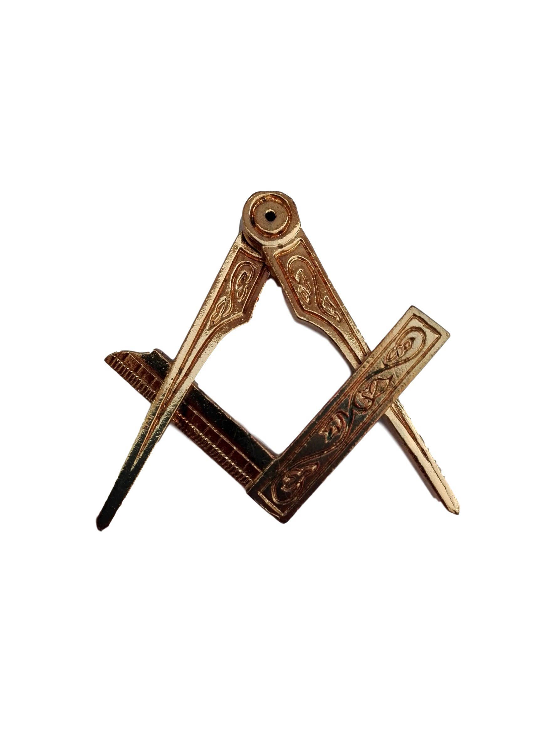 WLM - Wholesale Decorative Tabletop Object - Representation of the Freemason Compass - Small Model