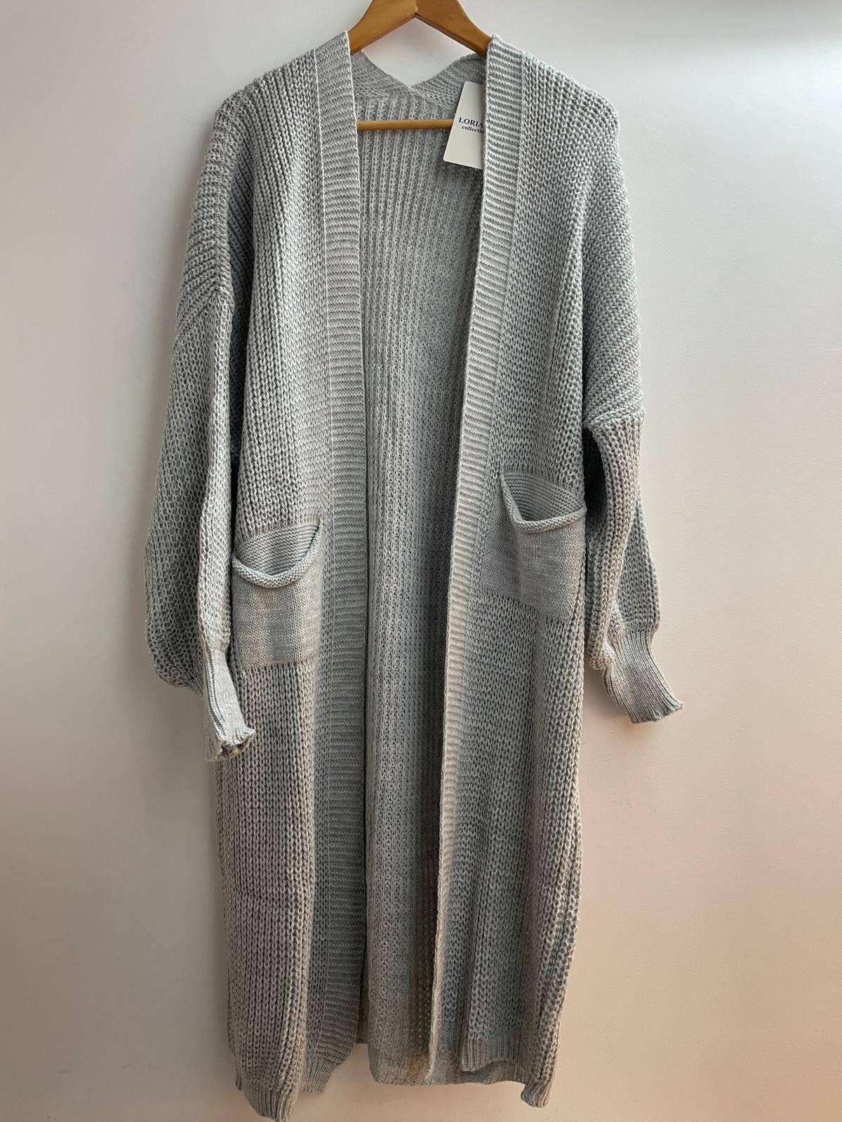 LORIANE - Wholesale Cardigan - Women's - 2268 Long knitted cardigan5