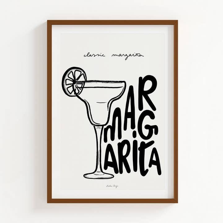 Affisch - Cocktails för wholesale av Studioloujashop