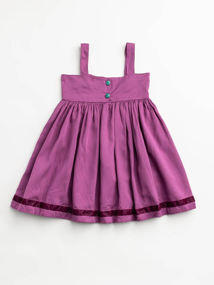 Amethyst Purple Fable Knot Dress for wholesale on Faire1