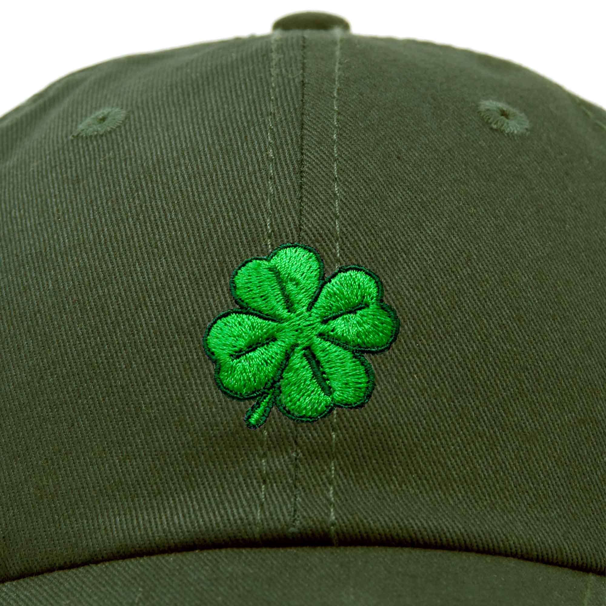 Dalix – wholesale Baseballkeps - Dam – Dalix Four Leaf Clover Hat Bollkeps St. Pattys Day Bomull59