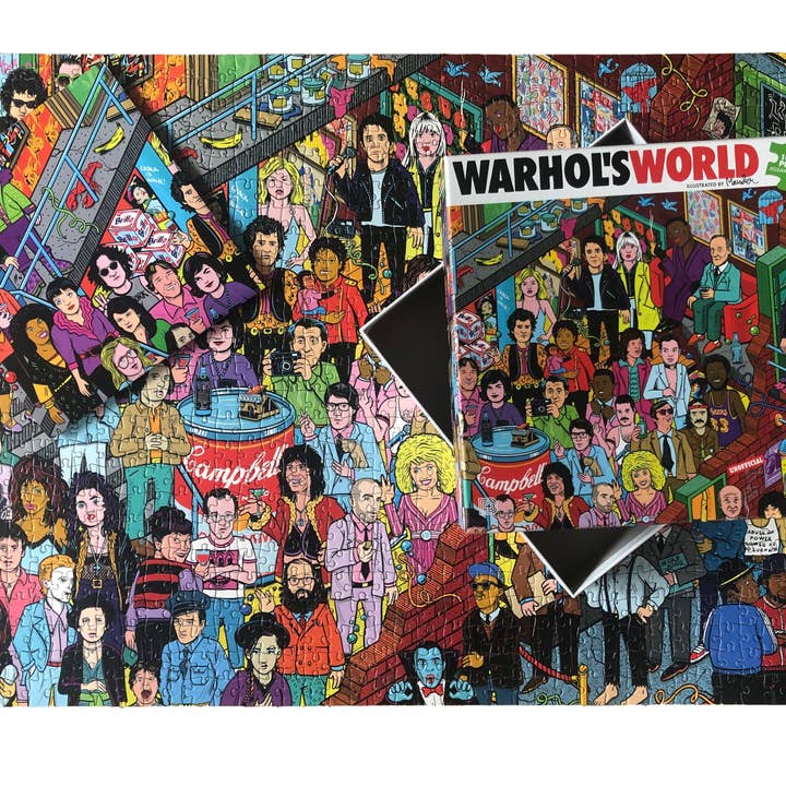 SCB - Wholesale Puzzle - Adult - Warhol's World: A 1000 Piece Jigsaw Puzzle3