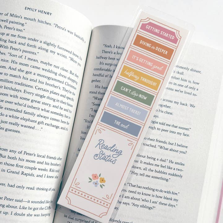 Easyhand Goods – formerly Onderkast – Großhandel Lesezeichen – Lesestatus laminiertes Lesezeichen1