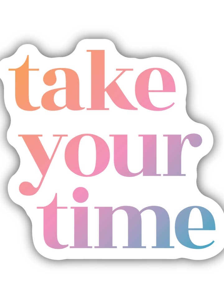 Etiqueta Tómate tu tiempo para venta al por mayor de Two Birds Eco Shop