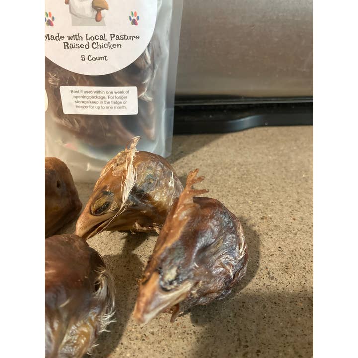 K&K's Bodacious Beer Biscuits - Wholesale Pet Treats - Dog - Pasture Raised Chicken Heads