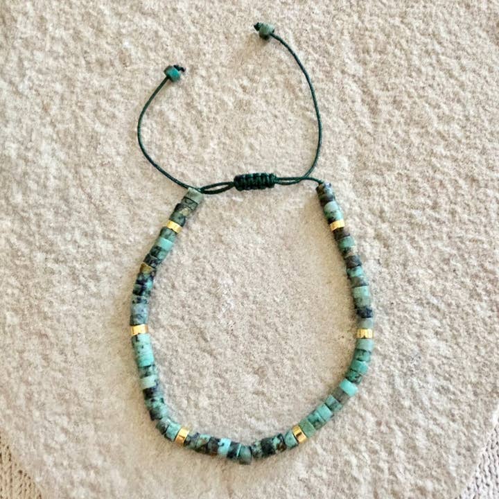 TURQUOISE TRIBE BRACELET/ANKLET for wholesale by Wild Cactus Co.