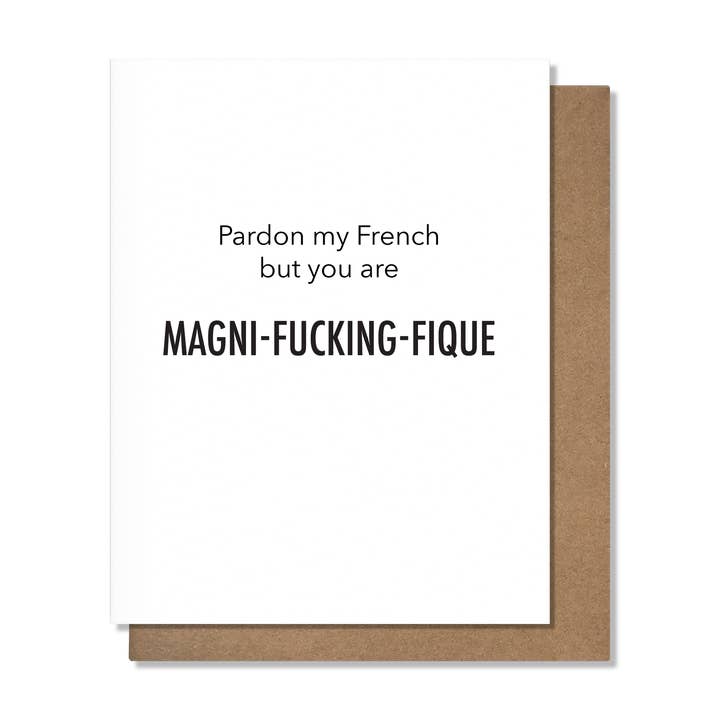 Pretty Alright Goods - Wholesale Friendship Card - Magnifique - Friendship Card