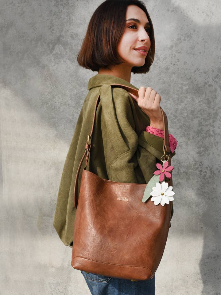 Liza 2 in 1 Bucket bag for wholesale by Liz Soto Handbags