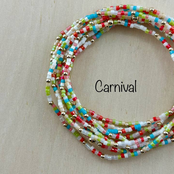 Back Bay Bead Company - Wholesale Beaded Bracelet - Stretchy Seed Bead Bracelets Gold Fill Gifts for Her Jewelry32