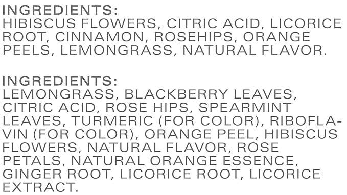 Lipton & TAZO - Wholesale Tea Bags - Tazo bundle: Passion Tea and Wild Sweet Orange Tea, 40 total1