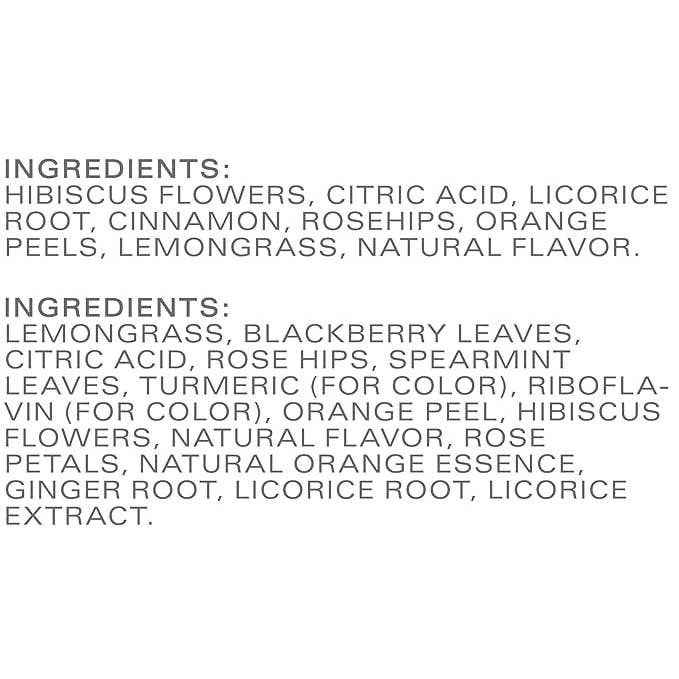 Lipton & TAZO - Wholesale Tea Bags - Tazo bundle: Passion Tea and Wild Sweet Orange Tea, 40 total1