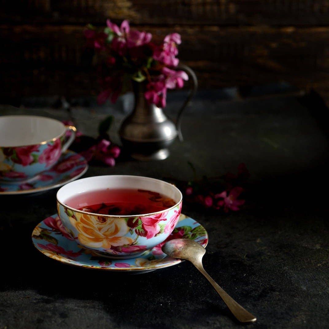 Magic Hour - Wholesale Loose Tea - The Lovers : Hibiscus-Cinnamon- Vanilla Love Potion7