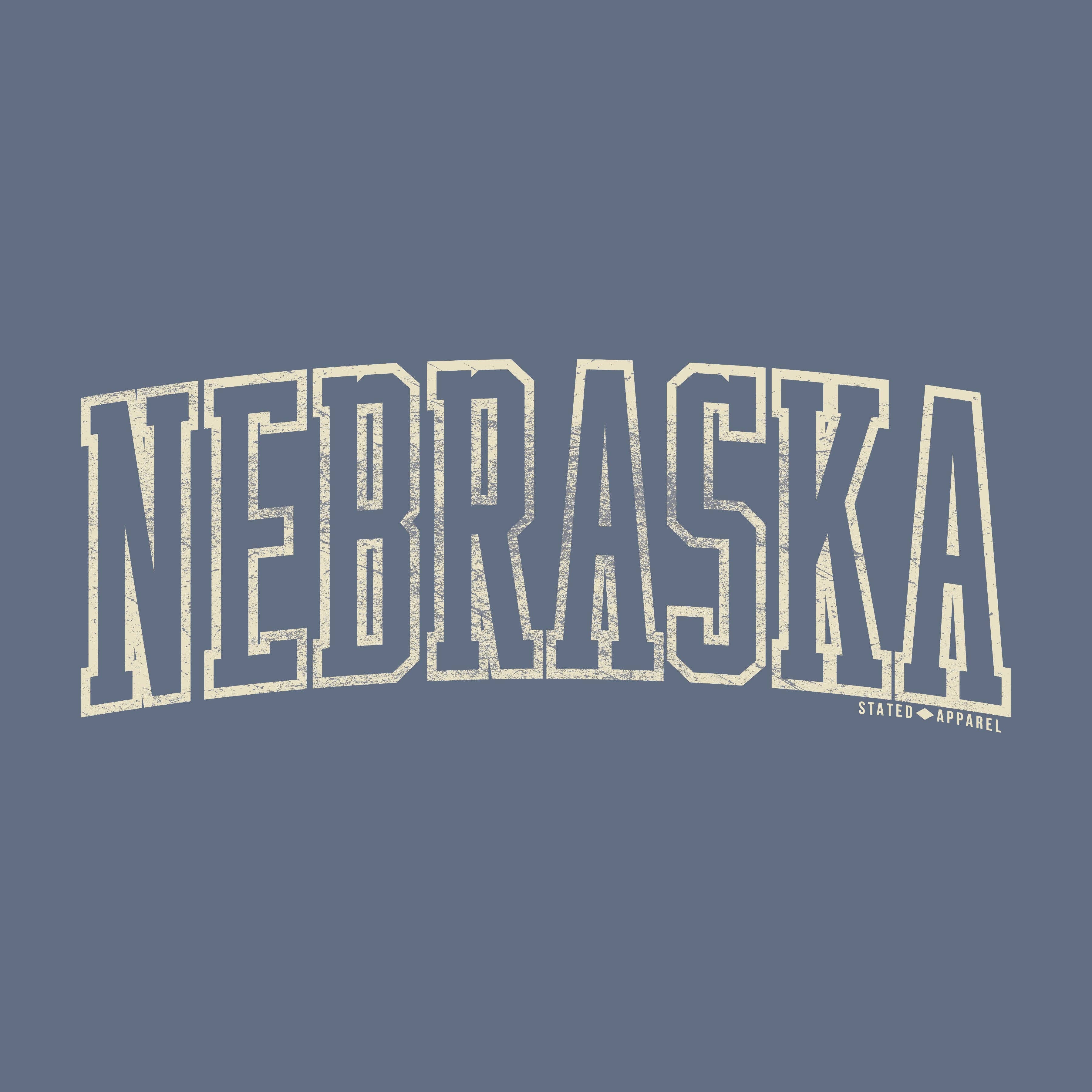 Stated Brands - Wholesale Graphic Sweatshirt - Unisex - Nebraska BTS Arch Outline Sweatshirt11