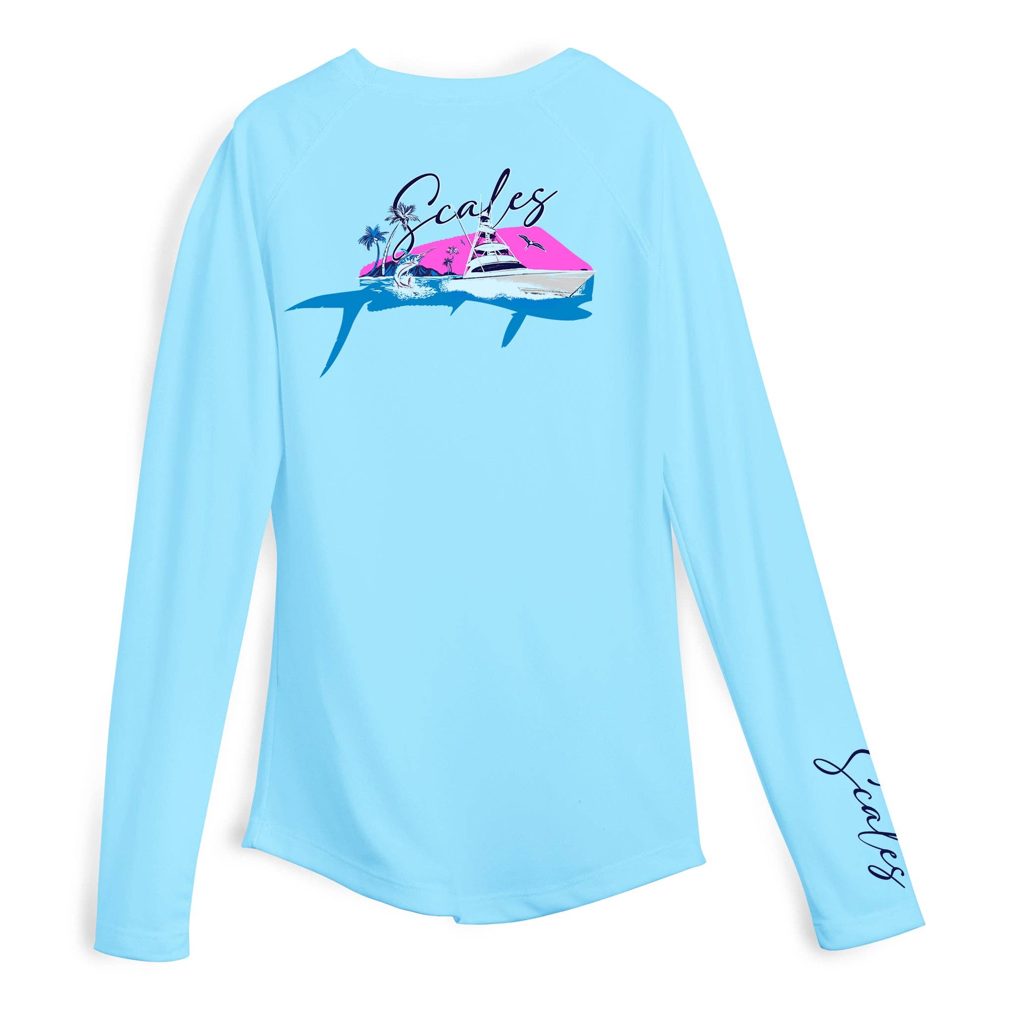 Scales Gear - Wholesale Screen Printed T-Shirt - Women's - Mahi Slam Womens Performance4