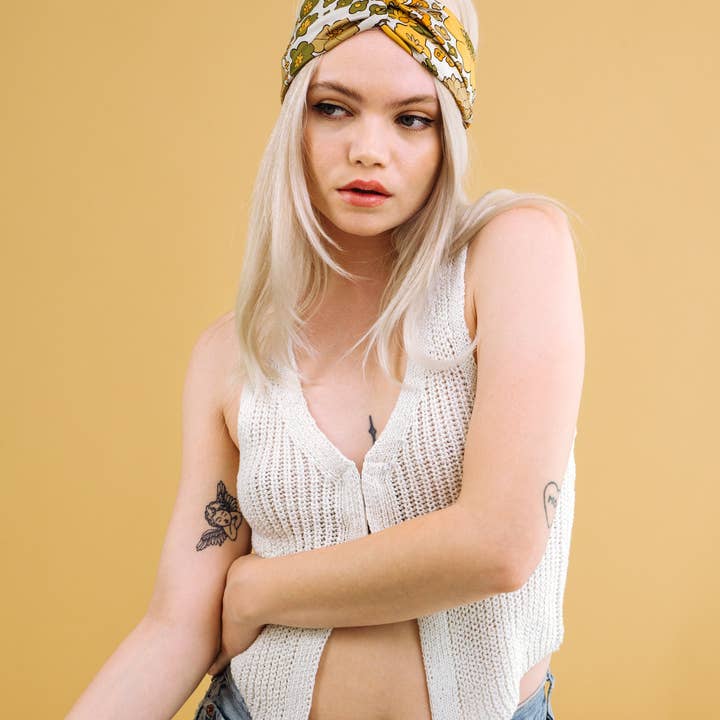 I'm With The Band – wholesale Fashion headband – women's – Valley of the Dolls - Headwrap3