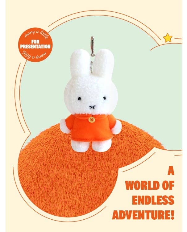K-Wonderland - Wholesale Keychain - Unisex - Miffy & Friends Fluffy Key Chain, Bag Charms3