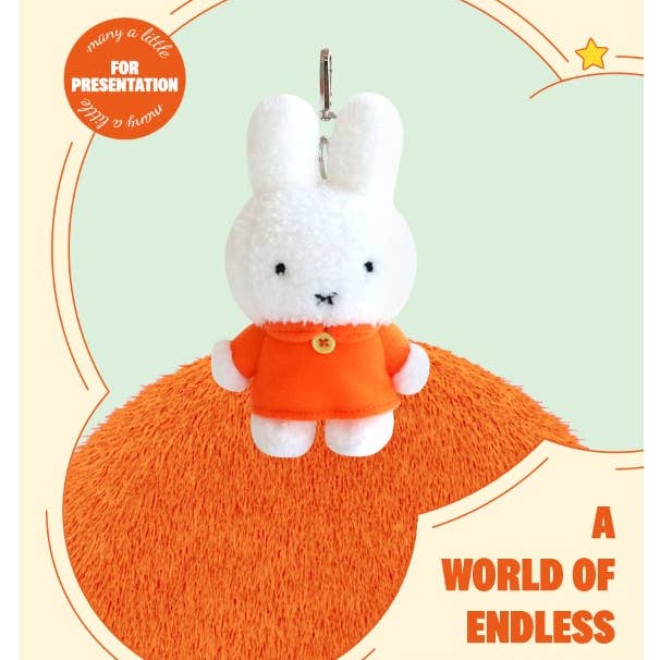 K-Wonderland - Wholesale Keychain - Unisex - Miffy & Friends Fluffy Key Chain, Bag Charms6