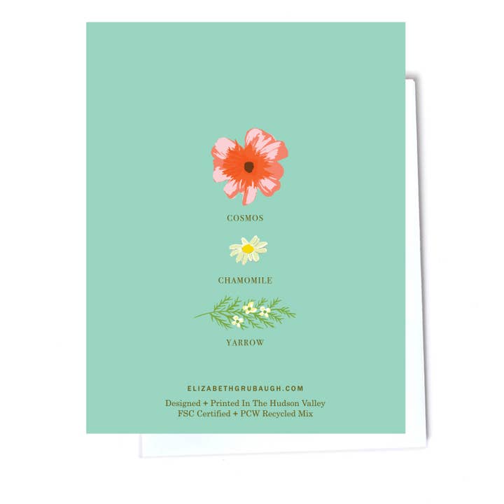 Elizabeth Grubaugh - Wholesale Stationery/Notecard Set - Cosmo Note1