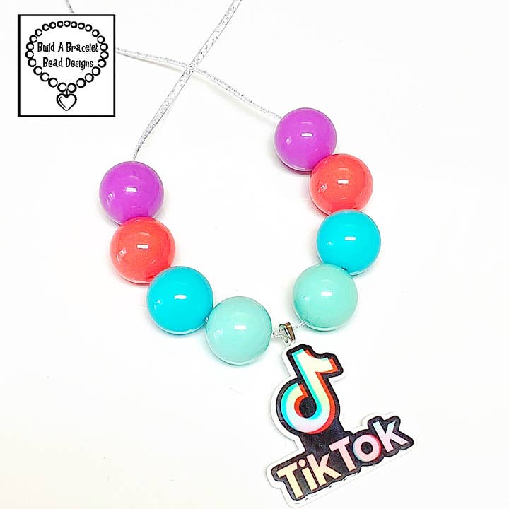 TikTok Trend Inspired Adjustable Necklace for wholesale by Build A Bracelet Bead Designs