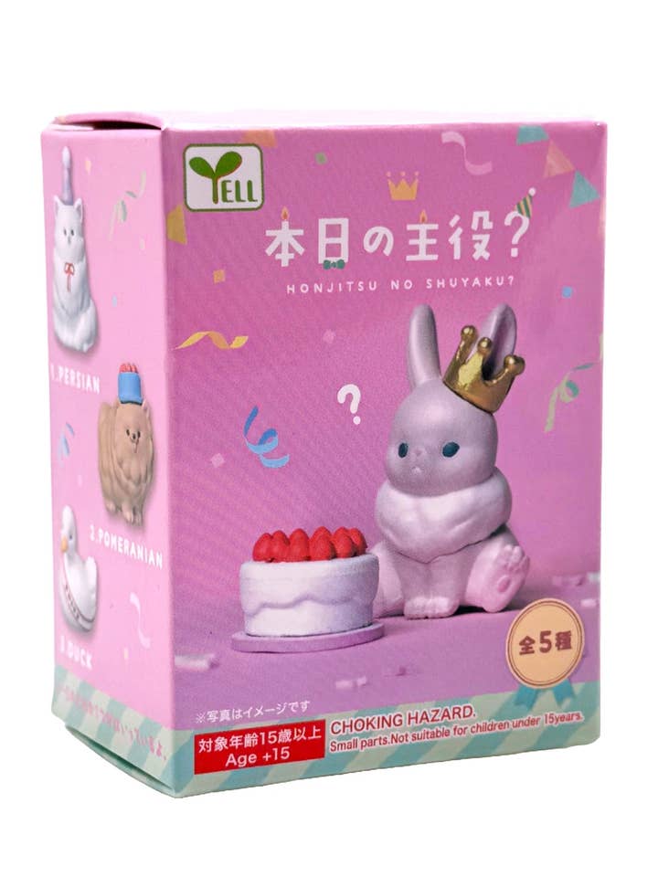 Today's Star Animal Birthday Figurine - Blind Box for wholesale by LASR