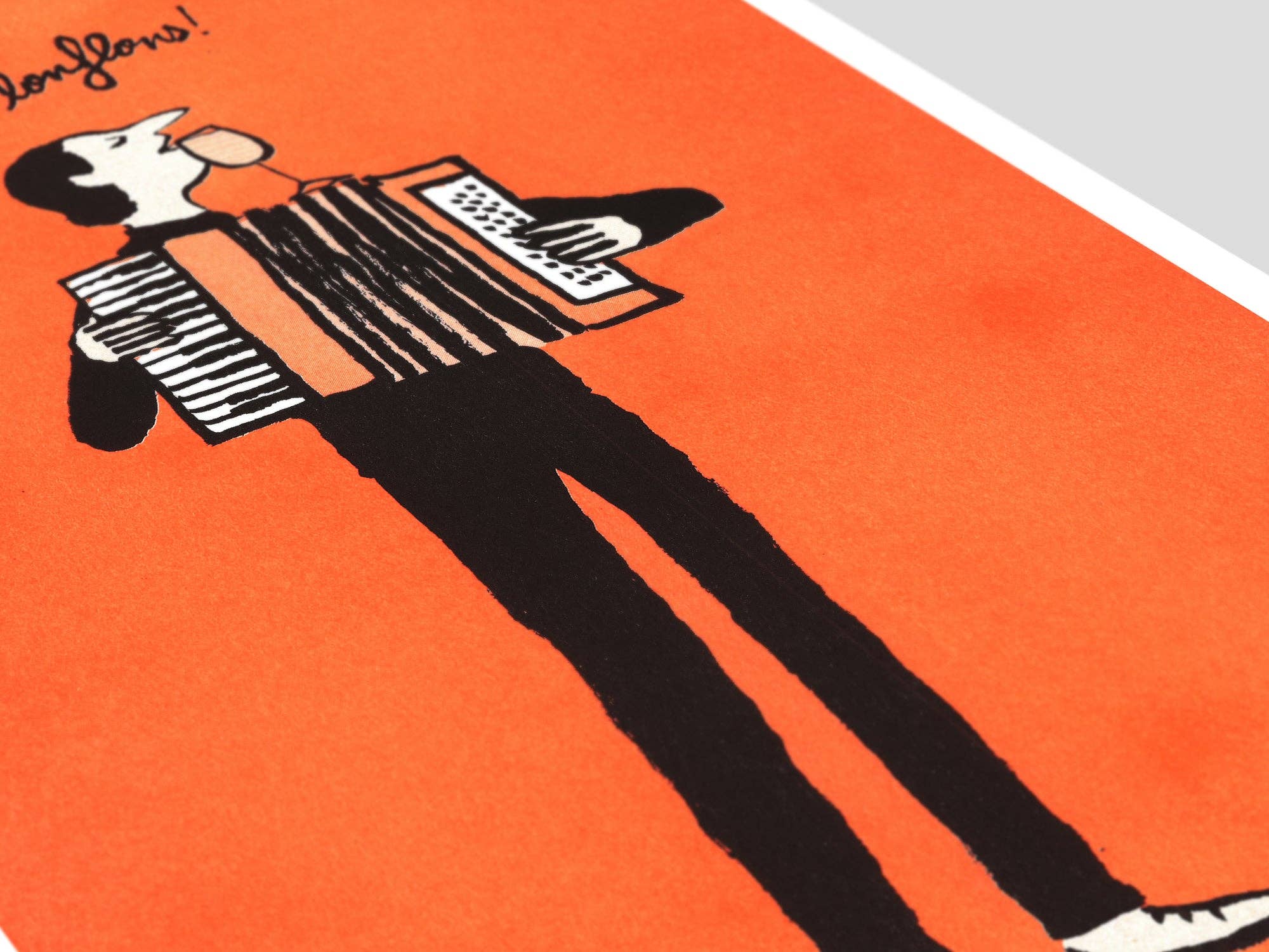 KIBLIND Atelier - Vendita all'ingrosso Poster - Poster A3 Jean Jullien - Flonflons2