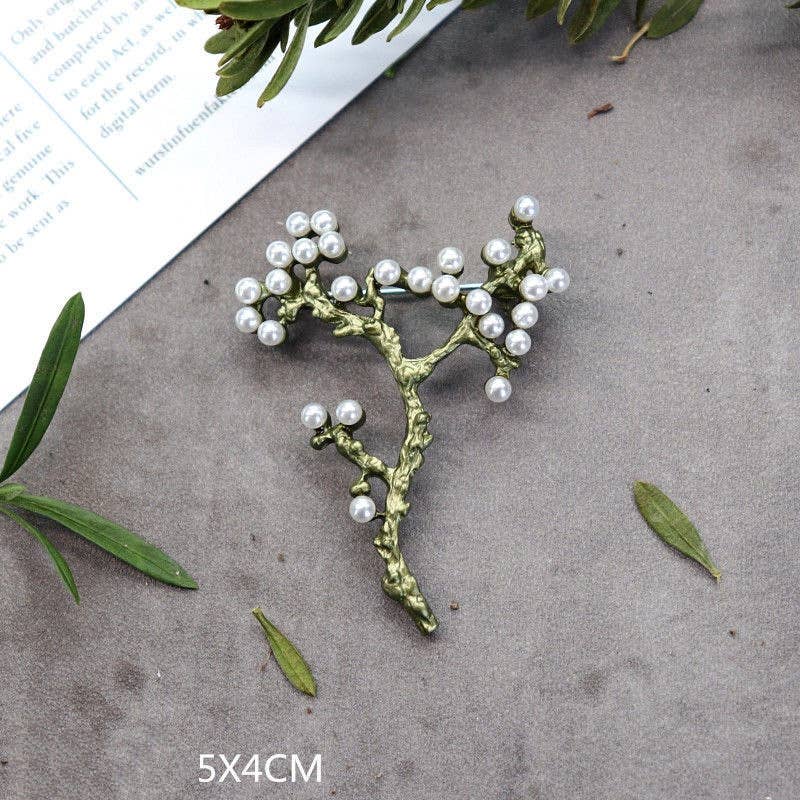 Tourtiwi - Wholesale Brooch - Lily Of the Valley Brooch, Botanical Series Pin13