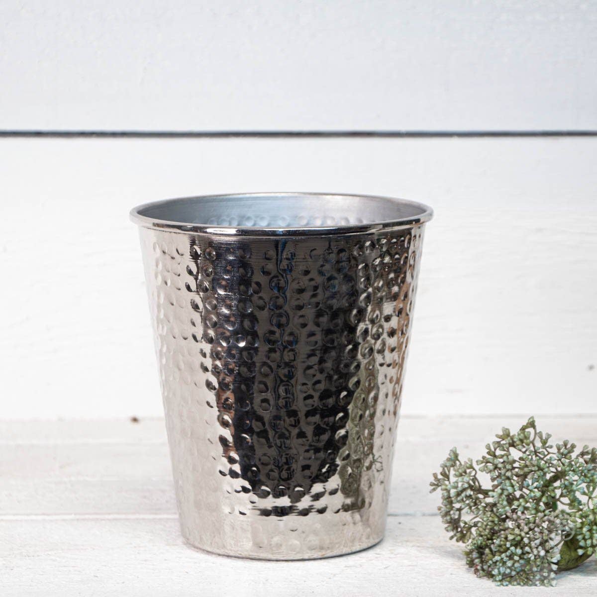 Antikas - Wholesale Wine Bucket - Silver Aluminum Champagne Cooler - H.20cm0