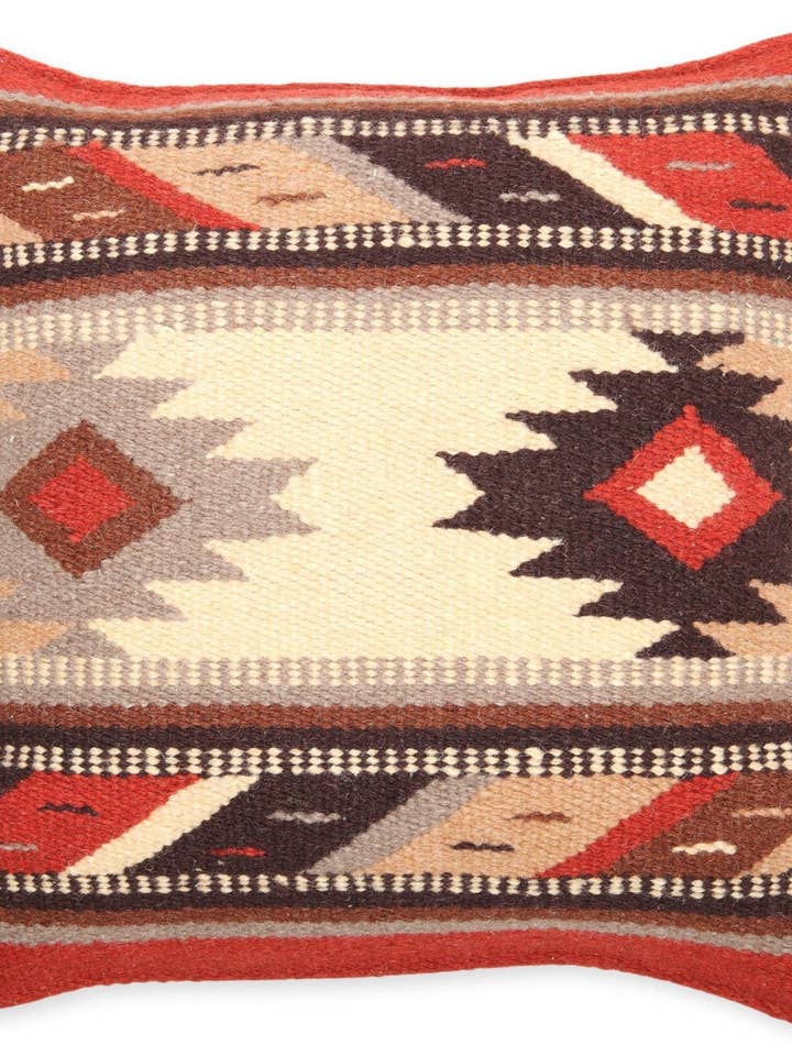 Funda de almohada moderna de lana Maya, diseño #6 para venta al por mayor de El Paso Saddleblanket