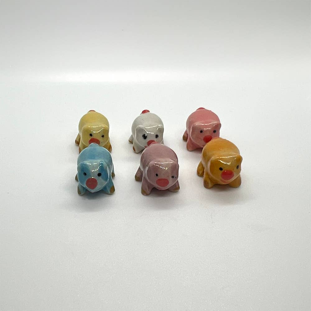 VIE - Wholesale Decorative Figurine - Mini Ceramic Figurine, Assorted Colour, Approx. 2cm68