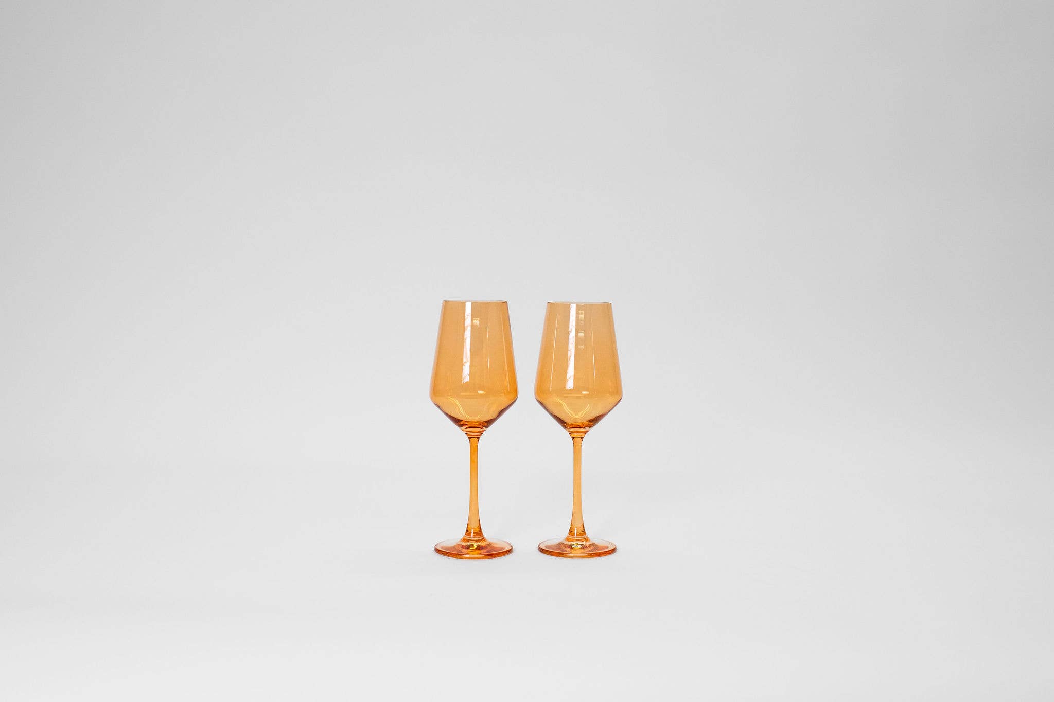 GlassHauseCo - Wholesale Wine Glass - Creamsicle Orange - Colored Wine Glass1