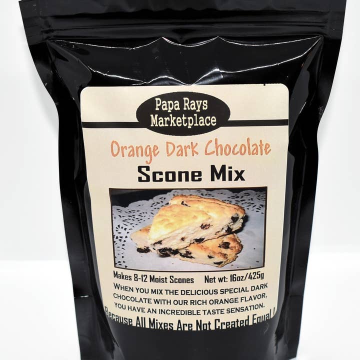 Papa Ray's Marketplace - Wholesale Cake Mix - Orange Dark Chocolate Scone Mix
