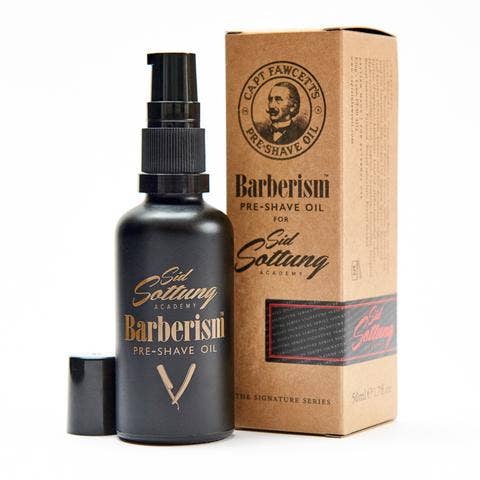 Barberism Pre Shave Oil 50ml for wholesale by Captain Fawcett