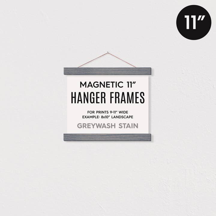 Hanger Frames - Venta al por mayor Marcos de fotos - Marco magnético para póster de 11" para impresión horizontal de 8 x 10 cm5