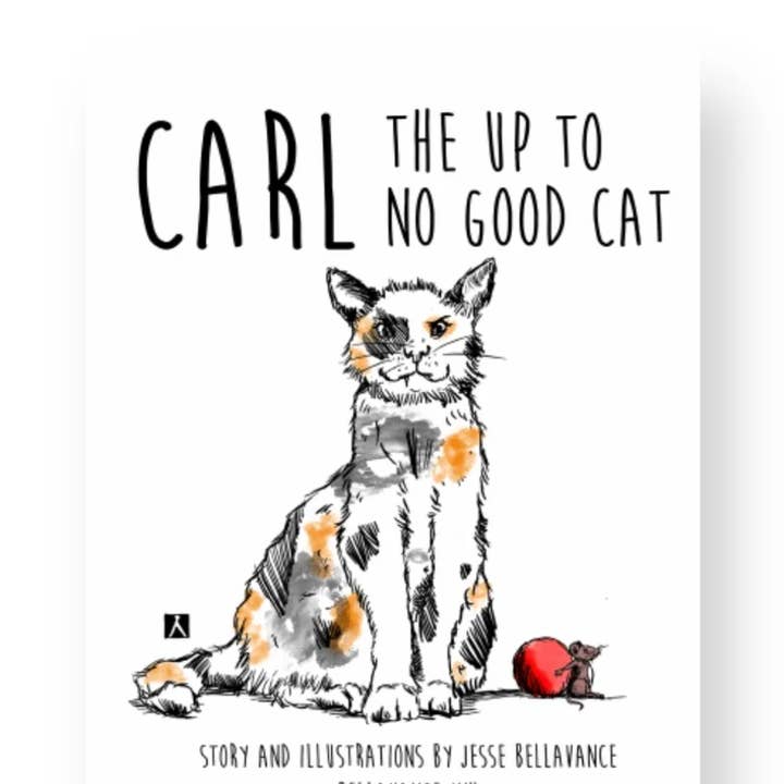 Carl, De Kat Die Kattenkwaad Uithaalt Hardcover Boek Door J. Bellavance voor wholesale door Bellavance Ink