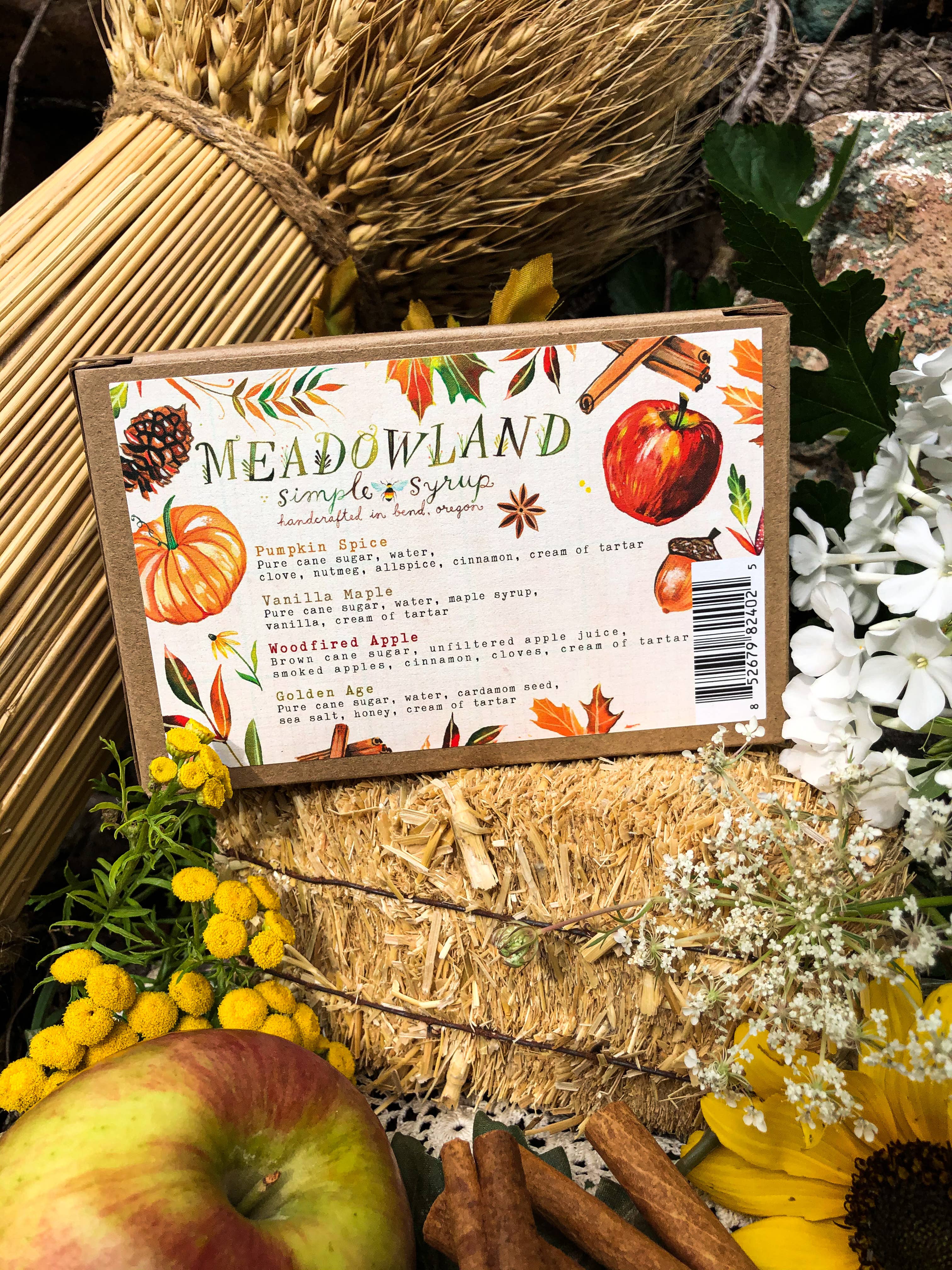 Meadowland Syrup - Wholesale Cocktail Mix/Syrup - Collection Simple Syrup: AUTUMN SUN2