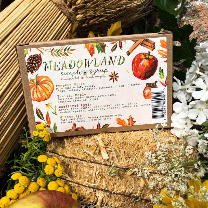 Meadowland Syrup - Wholesale Cocktail Mix/Syrup - Collection Simple Syrup: AUTUMN SUN2