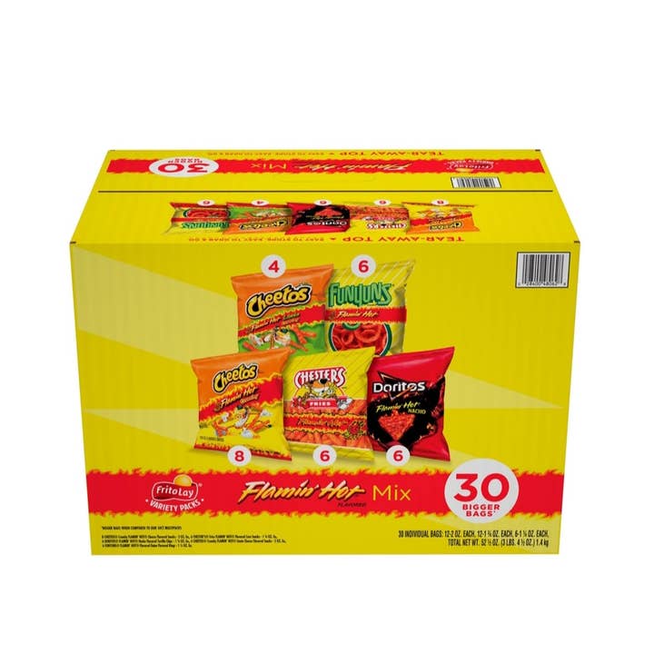 Frito-Lay Flamin' Hot Snacks 30ct Case | Priced Per Bag
for wholesale by Majestic Wholesale