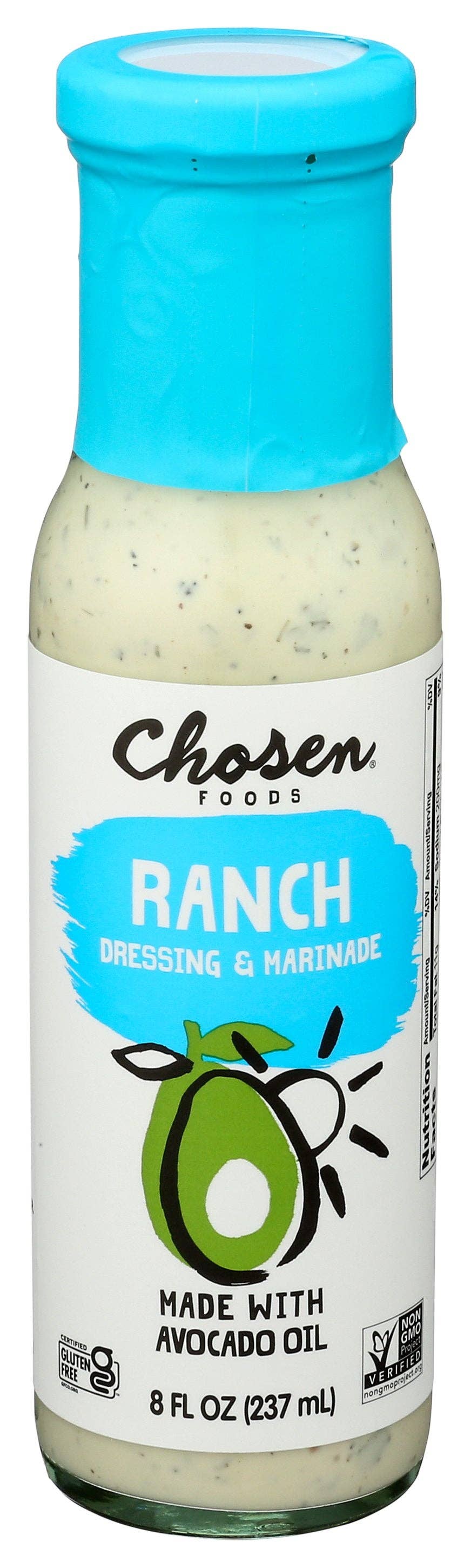 Everyday Supply Co - Wholesale Salad Dressing - CHOSEN FOODS DRESSING RANCH & MARINADE - Case of 60