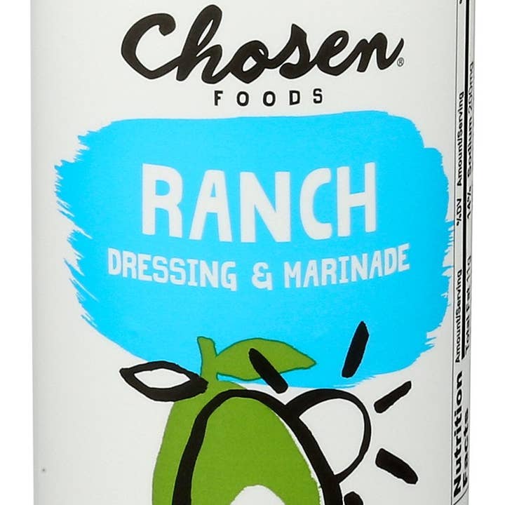 Everyday Supply Co - Wholesale Salad Dressing - CHOSEN FOODS DRESSING RANCH & MARINADE - Case of 60