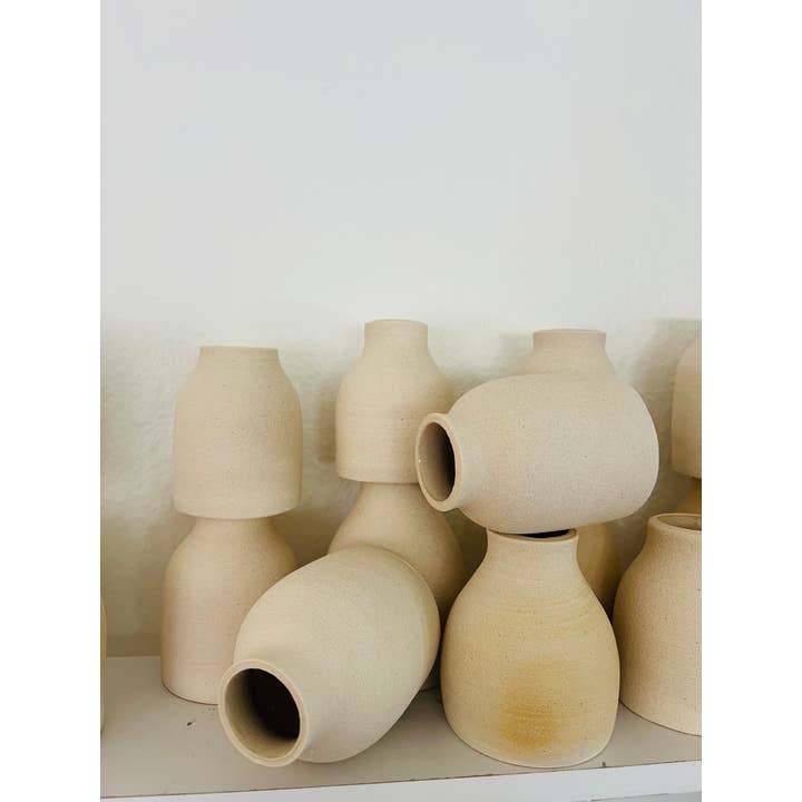 Bowman Ceramics - Wholesale Vase - Stone white bud vases6