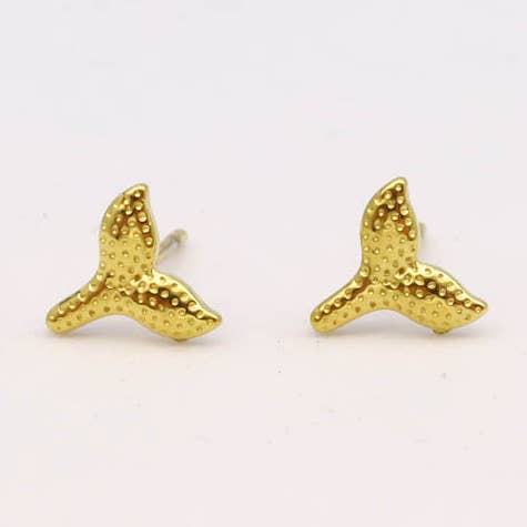 Caudaline steel earrings for wholesale by Les Cleias