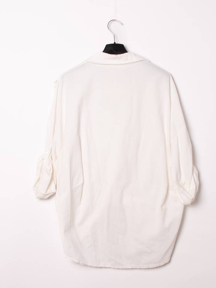 Pépouz' Paris - Wholesale Button Down Shirt - Women's - Western-style fringed shirt PC25491