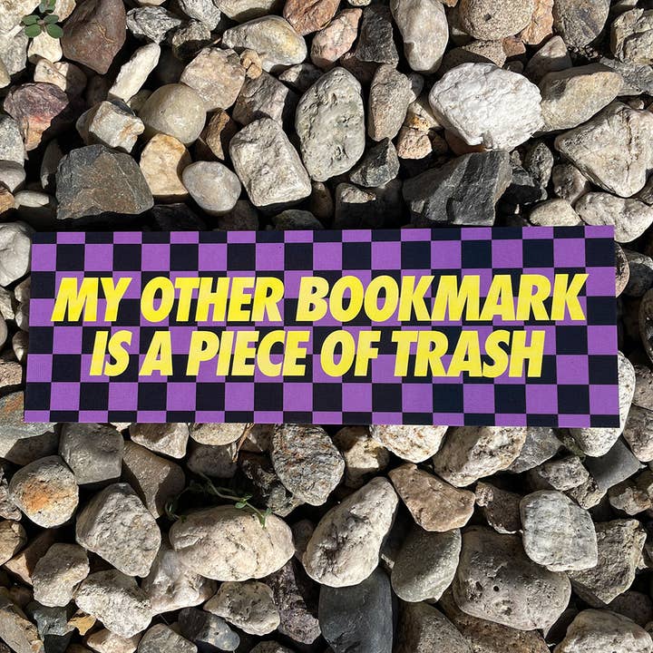 Mijn andere bladwijzer is een stuk afvalbladwijzer. voor wholesale door Paperback Paradise