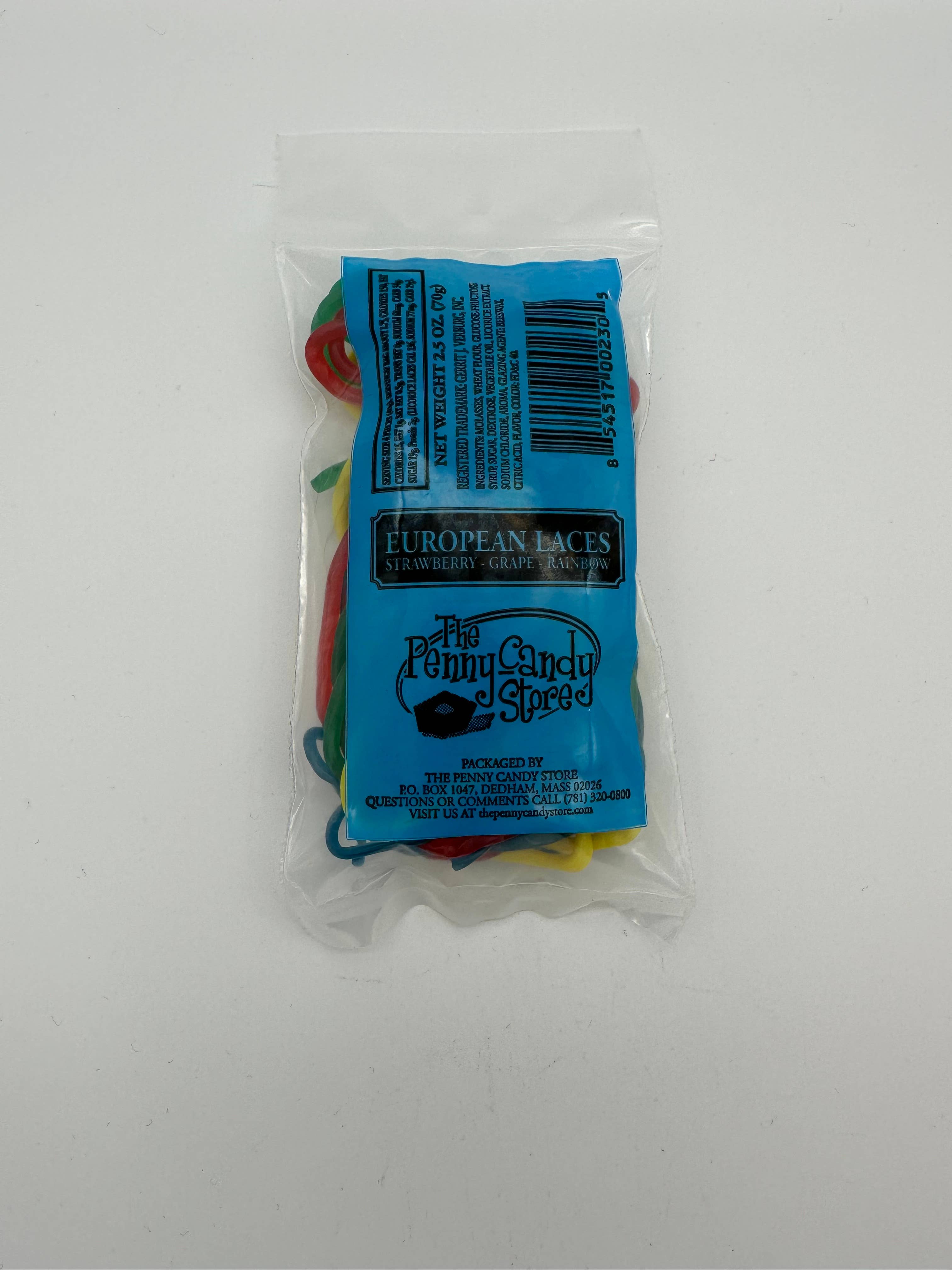 The Penny Candy Store - Wholesale Hard Candy - European Rainbow Laces2